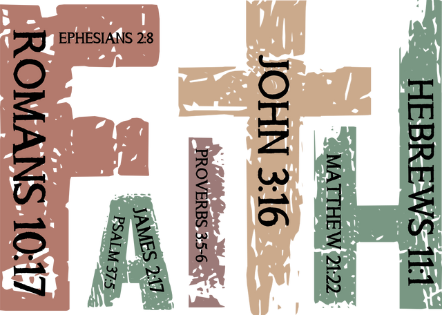 Faith Cross Design - Christianity DTF Transfer ready2transfer