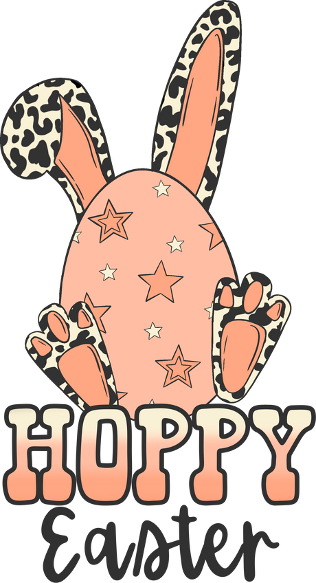 Hoppy Easter Design Easter DTF Transfer