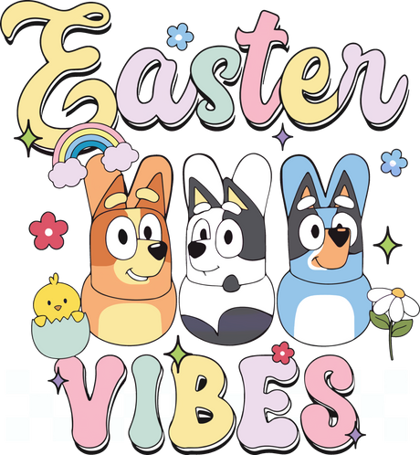 Easter Vibes Easter Design Easter DTF Transfer