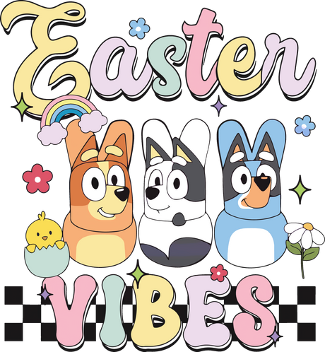 Easter Vibes Easter Design Easter DTF Transfer