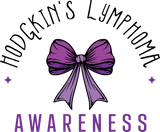 Hodgkin's Lymphoma Awareness, Purple Ribbon - Lymphoma DTF Transfers