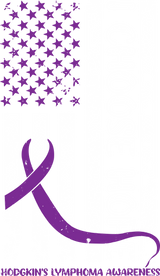 I Choose Hope, B&W US Flag - Lymphoma DTF Transfers