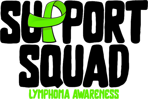 Support Squad, Lymphoma Awareness B&W - Lymphoma DTF Transfers