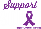 Support Squad, Purple - Lymphoma DTF Transfers