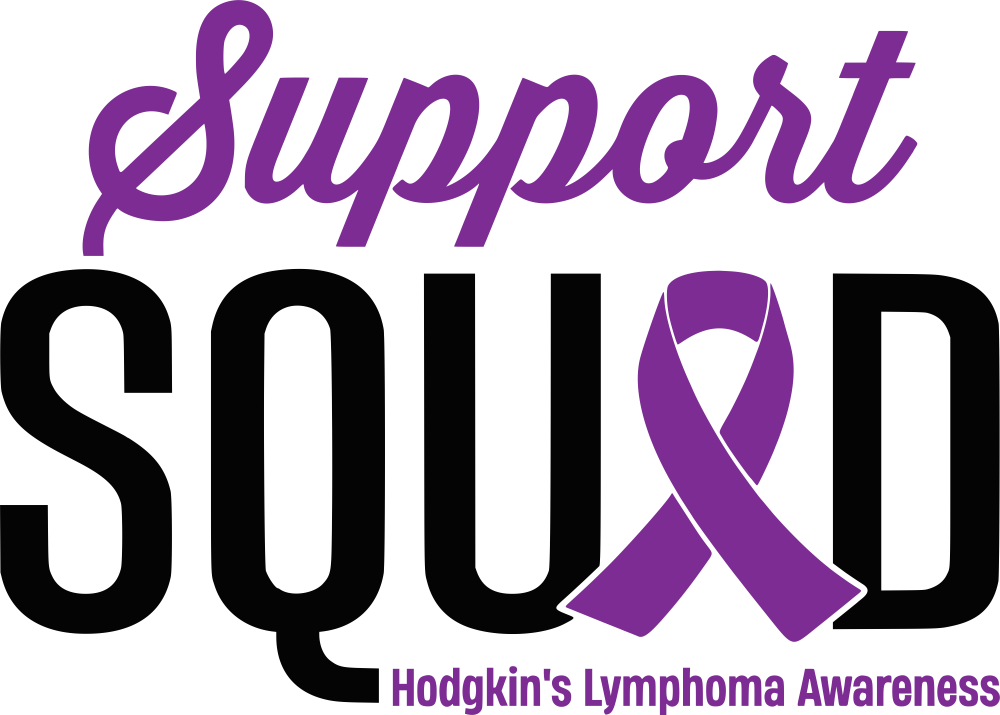 Support Squad, Purple - Lymphoma DTF Transfers