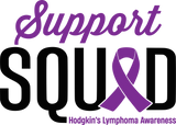 Support Squad, Purple - Lymphoma DTF Transfers