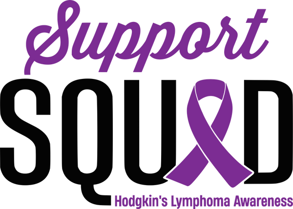 Support Squad, Purple - Lymphoma DTF Transfers
