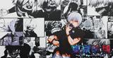 Tokyo Ghoul Ken Kaneki - Anime Cup Wrap UV Sticker Permanent UV DTF Decal