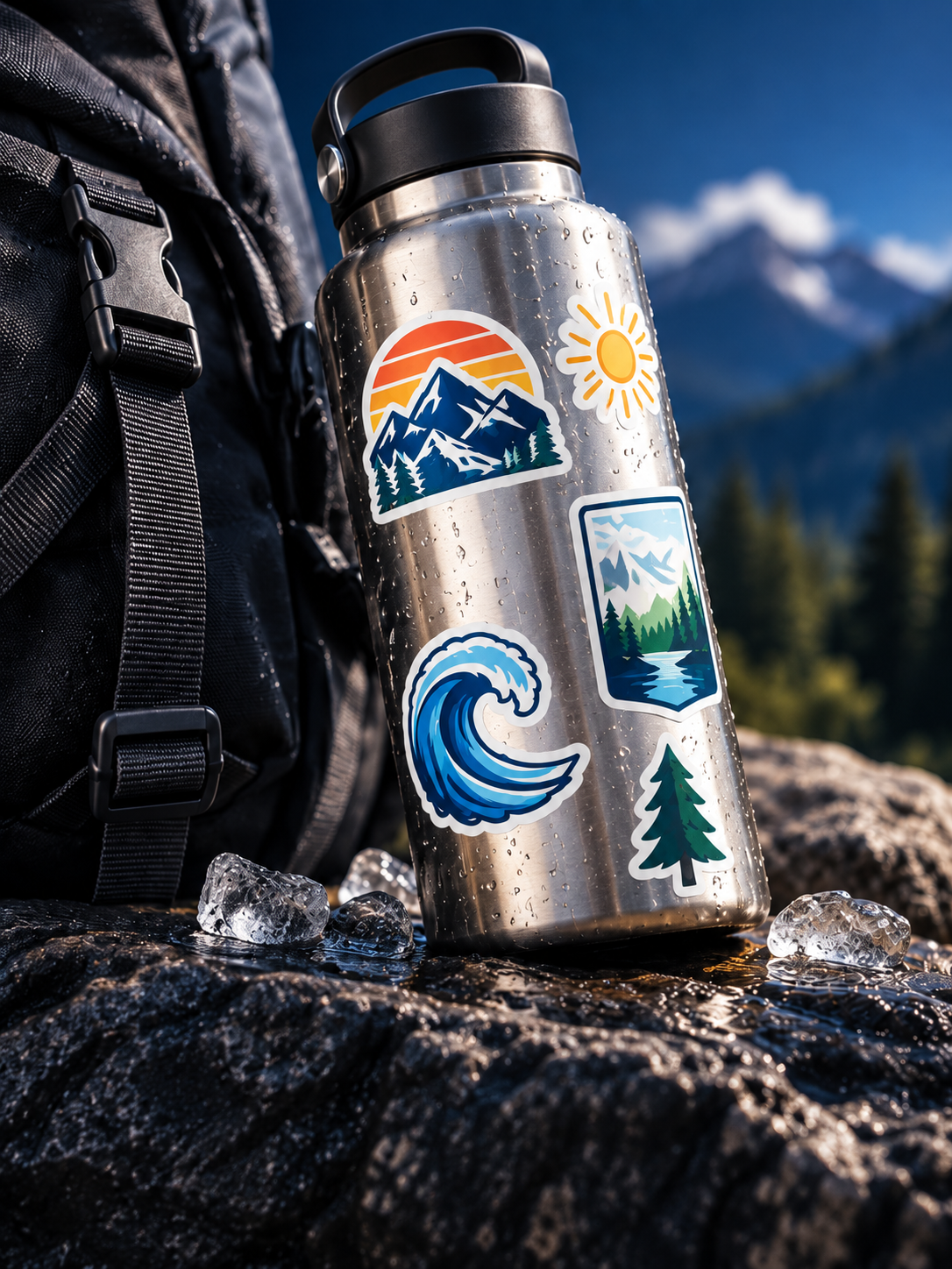 Water Bottle Decals