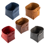 Custom Engraved Leather Desk Box Transfer Kingdom