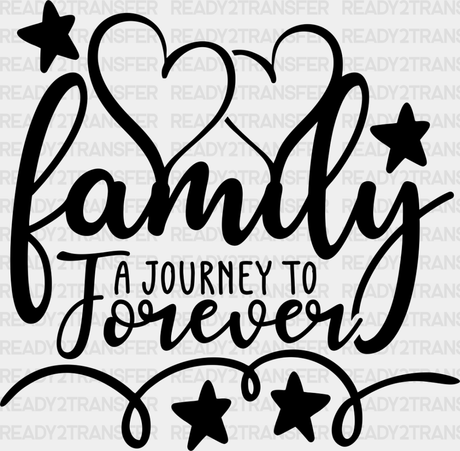 A Journey To Forever - Family Reunion Dtf Heat Transfer Adult Unisex S & M (10’’) / Dark Color