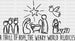 A THRILL OF HOPE DTF Transfer ready2transfer Black