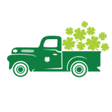 Happy St. Patrick's Day Truck DTF Heat Transfer, Saint Patricks Day Design, St Paddys Day DTF