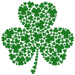 Clover St. Patrick's Day DTF Heat Transfer, Saint Patricks Day Design, St Paddys Day DTF ready2transfer Green