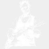 Abraham Lincoln Playing Guitar - Music DTF Transfers - Adult Unisex - S & M (10’’) / Light Color Design (See Imaging)