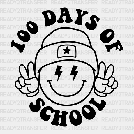 Ac/Dc 100 Days Of School Dtf Transfer