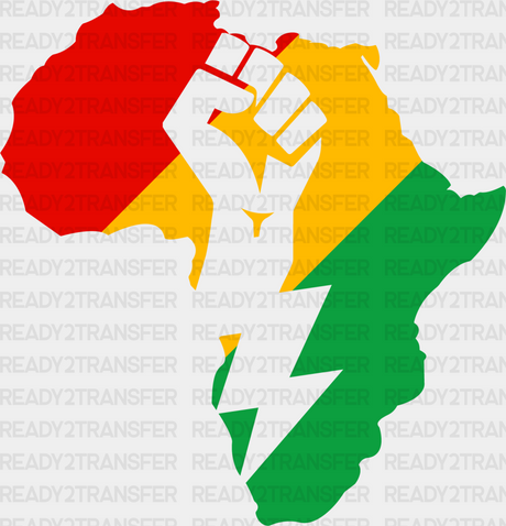 Africa Fist Design - Blm Dtf Transfer