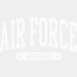 Air Force Brother - Air Force DTF Transfers - Adult Unisex - S & M (10’’) / Light Color Design (See Imaging)