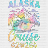 Alaska Cruise 2026 - Family Cruise DTF Transfer ready2transfer
