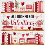 All Booked For Valentines - Valentine's Day DTF Transfers ready2transfer