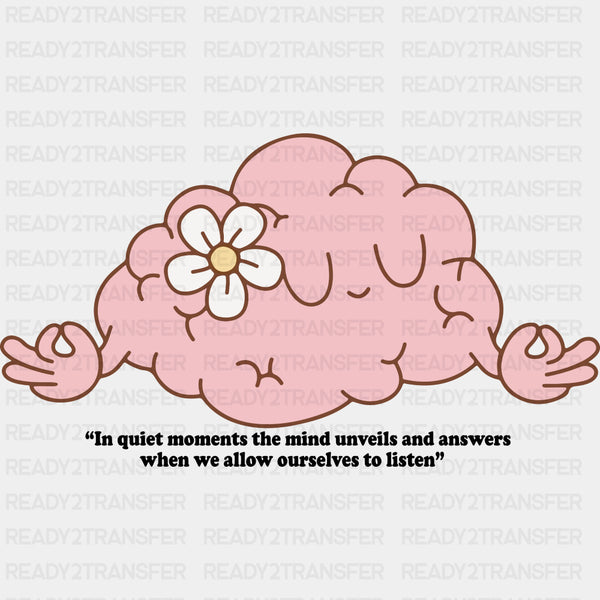 Allow Ourselves To Listen - Mental Health DTF Transfers