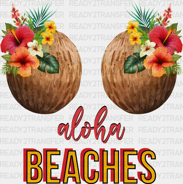 Aloha Beaches Summer DTF Transfer