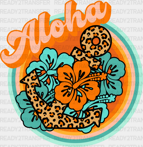 Aloha Flowers Summer Dtf Transfer