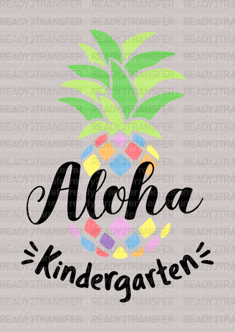 Aloha Kindergarten DTF Transfer - ready2transfer