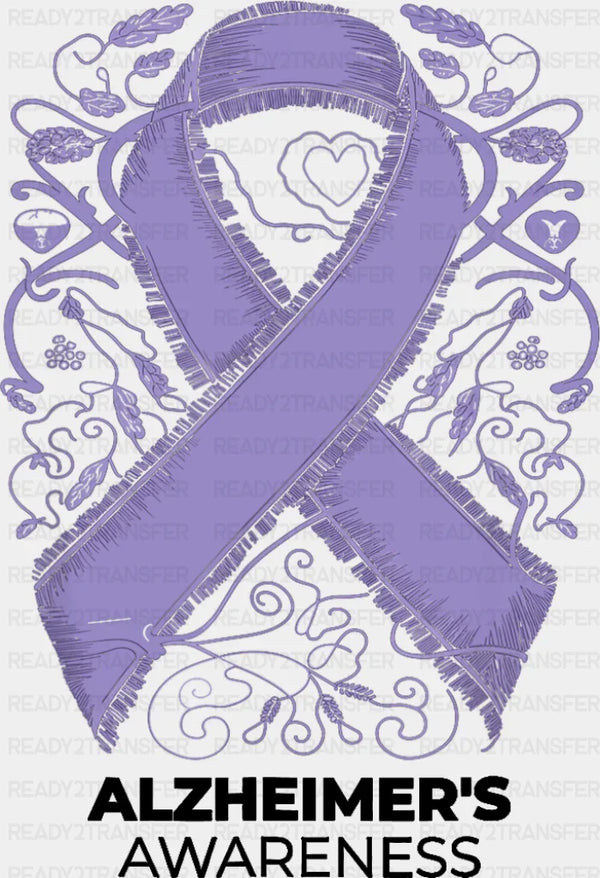 Alzheimer's Awareness - Alzheimer's Awareness DTF Transfer