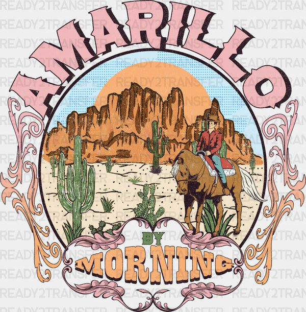 Amarillo By Morning Design - Western DTF Transfers