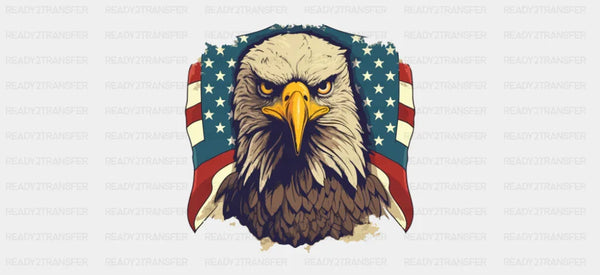 American Eagle US Flag - 4th Of July Cup Wrap UV Sticker Permanent UV DTF Decal