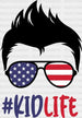 AMERICAN KIDLIFE BOY DTF Transfer ready2transfer Black