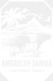 American Samoa National Park Design - National Parks DTF Transfers ready2transfer White