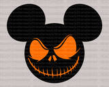 Angry Halloween Mouse DTF Transfer - ready2transfer