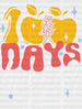 Apple 100 Days Brighter DTF Transfer ready2transfer White