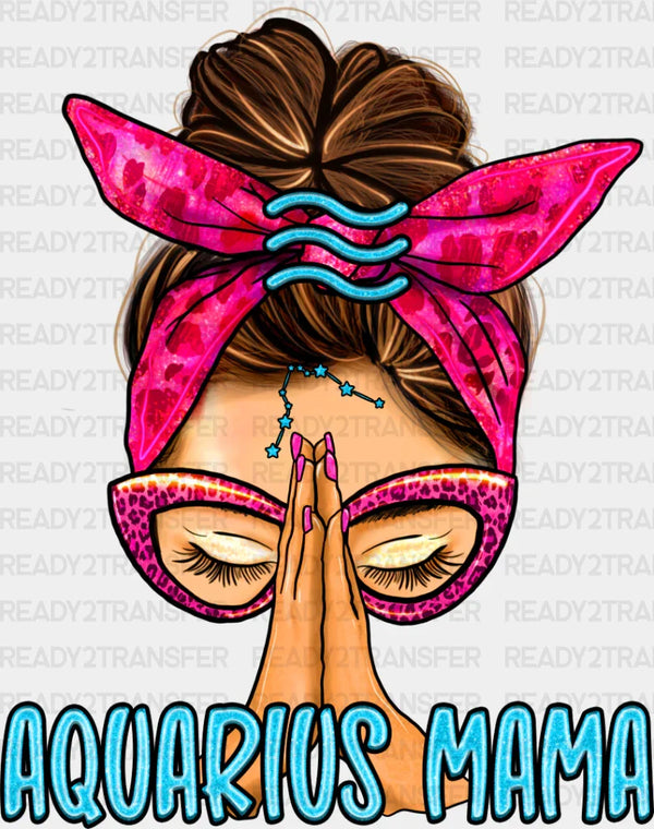 Aquarius Mama - Zodiacs & Horoscopes DTF heat transfer
