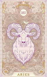 Aries Tarot Card - Zodiacs & Horoscopes Dtf Transfer