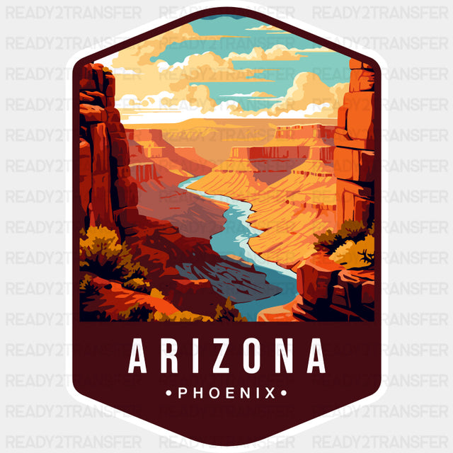 Arizona Phoenix - States & Cities DTF Transfer ready2transfer