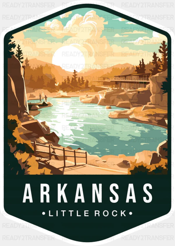 Arkansas Little Rock - States & Cities DTF Transfer