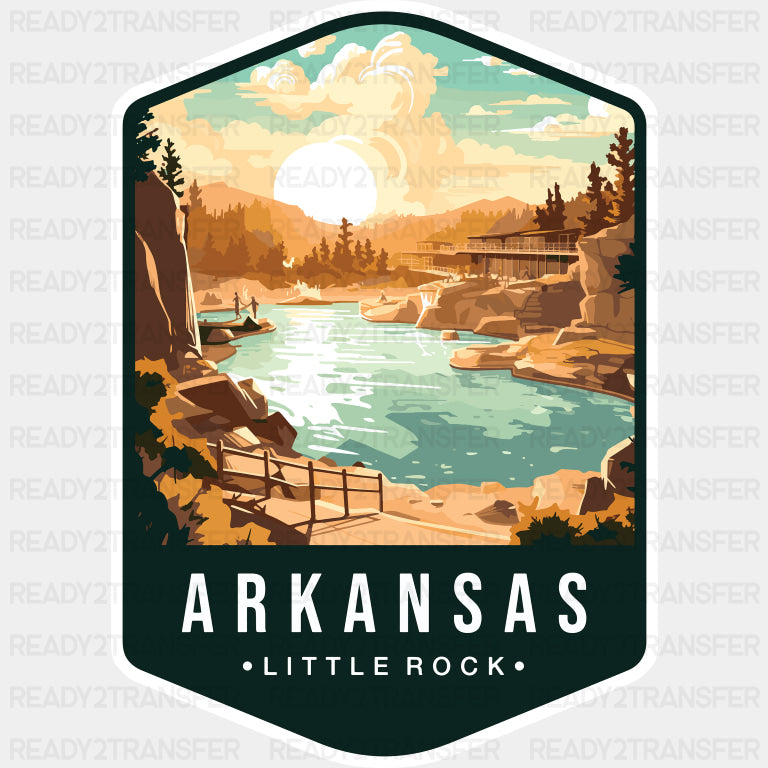 Arkansas Little Rock - States & Cities DTF Transfer ready2transfer