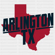 Arlington TX - States & Cities DTF Transfer ready2transfer