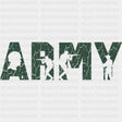 Army Blue & Green - Army DTF Transfers - Adult Unisex - S & M (10’’) / Green Color Design (See Imaging)