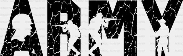 Army Dark Design - Army DTF Transfer