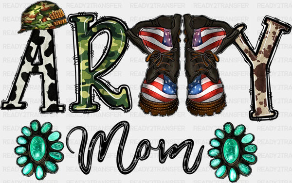 Army Mom - Military DTF Heat Transfer
