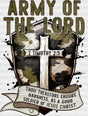 Army Of The Lord - Dtf Transfer Adult Unisex S & M (10’’) / Dark Color Design (See Imaging)