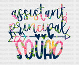 Assistant Principal Squad Dtf Transfer