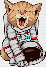 Astronaut Cat - Cats DTF Transfer