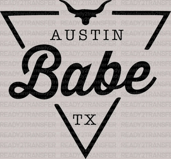 AUSTIN Babe TX DTF Transfer