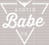 AUSTIN Babe TX DTF Transfer - ready2transfer