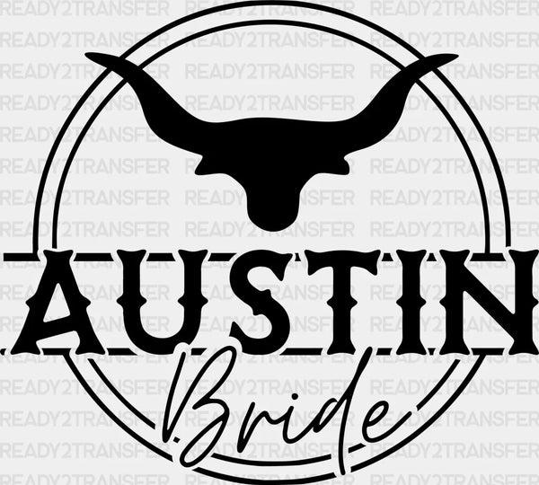 AUSTIN BRIDE DTF Transfer